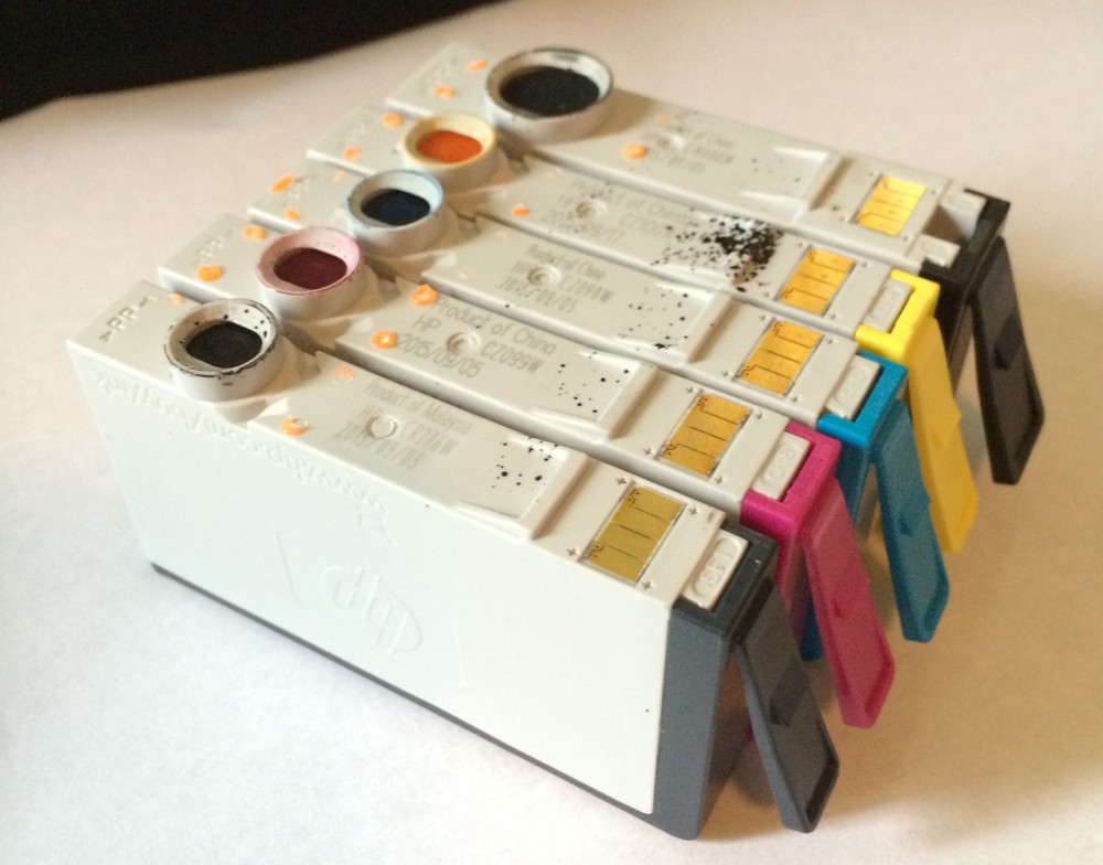 Old Ink Cartridges